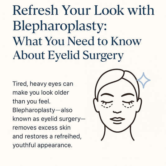 Refresh Your Look with Blepharoplasty: What You Need to Know About Eyelid Surgery